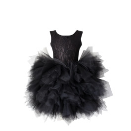 Dolly Collection by Le Petit Tom Pirouette Dress in Black for Rent