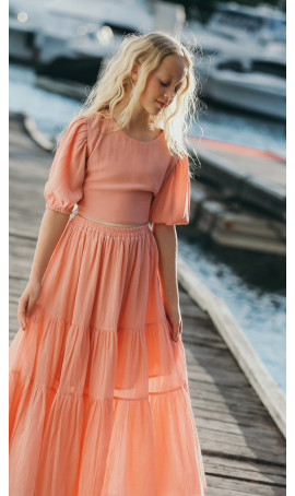 Tea princess dresses top
