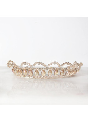 Sienna Likes to Party Ethereal Princess Crystal Crown Headband