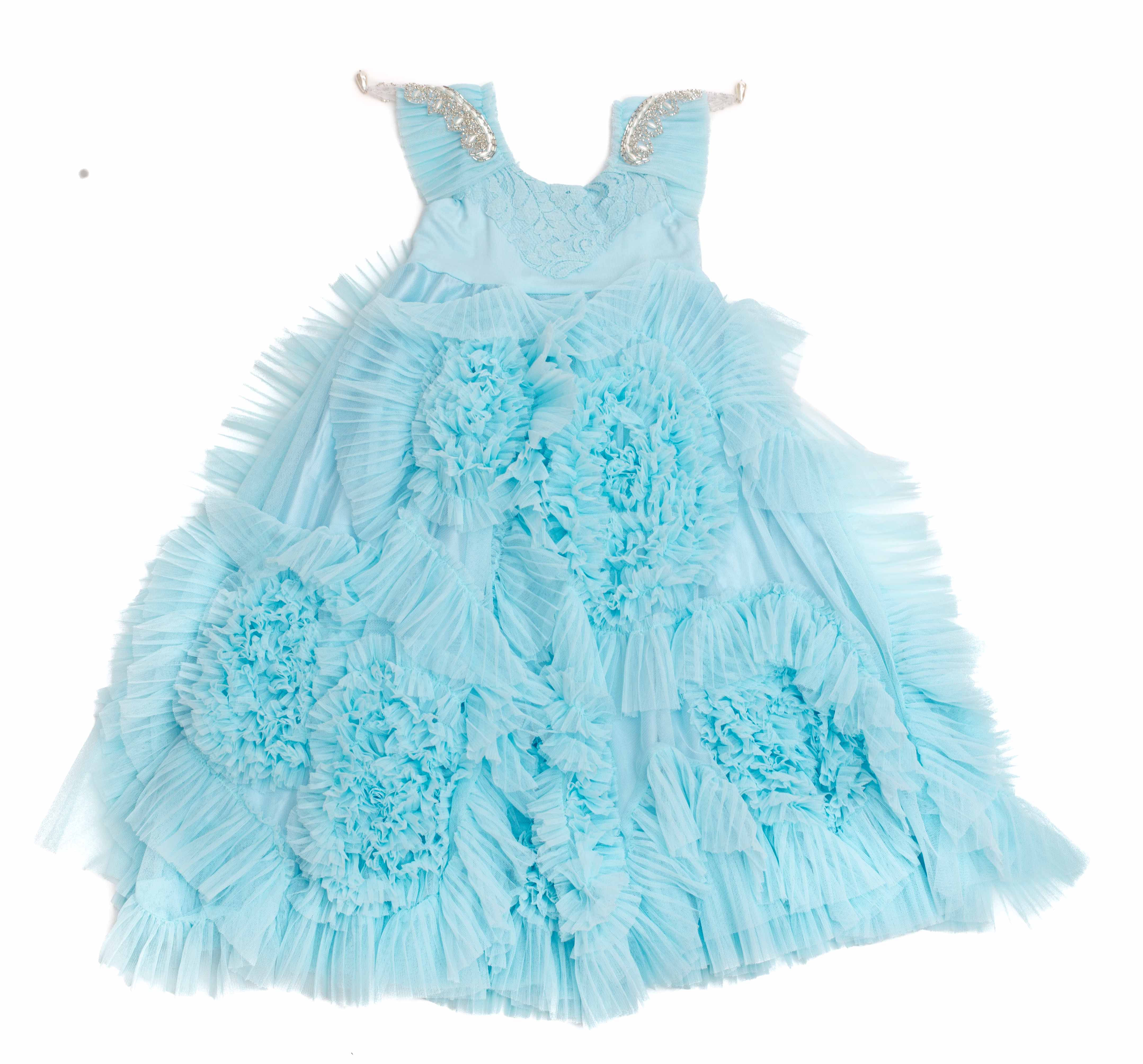 light blue sweet 16 dresses
